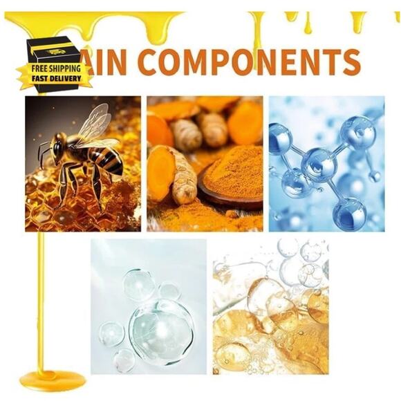 3 PCS New Bee Venom Gel, Bee Venom Professional Gel, Provides for Ack,Neck,Hands - Picture 4 of 4